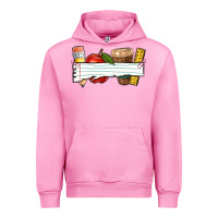 Fuchsia Pink teacher custom Urban Hoodie - NancyCooperArtShop