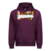 Mauve Wine teacher custom Urban Hoodie - NancyCooperArtShop