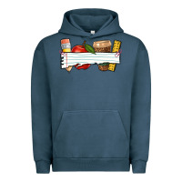Pigment Midnight Navy teacher custom Urban Hoodie - NancyCooperArtShop