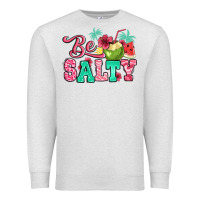 Oatmeal Heather be salty summer Premium Sweatshirt - Jasminsmagicworld