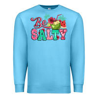 Ocean Blue be salty summer Premium Sweatshirt - Jasminsmagicworld