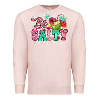 Pale Pink be salty summer Premium Sweatshirt - Jasminsmagicworld