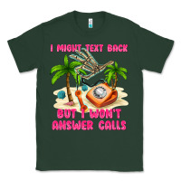 Sports Green i might text back Classic Tee - texasbilliewilder