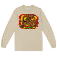 Mushroom black history background Long Sleeve Tee - texasbilliewilder