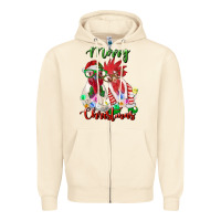Sandshell christmas roosters Zipper Hoodie - RanaPortraitStore