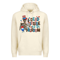 Sandshell dead inside but its freedom Premium Hoodie - AdoDesignShop
