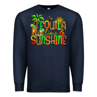 Navy tequila lime and sunshine summer Premium Sweatshirt - Jasminsmagicworld