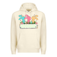 Sandshell easter bunny trio Premium Hoodie - MaliasSmallBusiness