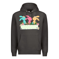 Smoke easter bunny trio Premium Hoodie - MaliasSmallBusiness