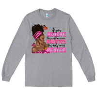 Heather Grey afro woman bun and religion faith prayer Long Sleeve Tee - texasbilliewilder