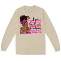Mushroom afro woman bun and religion faith prayer Long Sleeve Tee - texasbilliewilder