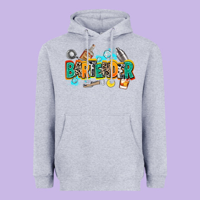 Bartender Heavyweight Hoodie Designed By Adodesignshop
