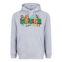 Heather Grey bartender Heavyweight Hoodie - AdoDesignShop
