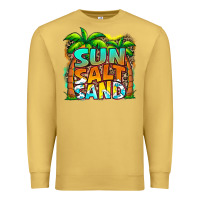 Antique Gold sun salt sand summer Premium Sweatshirt - Jasminsmagicworld