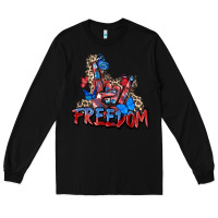 Black freedom rock hand Long Sleeve Tee - Zillion Design Studio