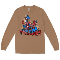 Toasted Coconut freedom rock hand Long Sleeve Tee - Zillion Design Studio