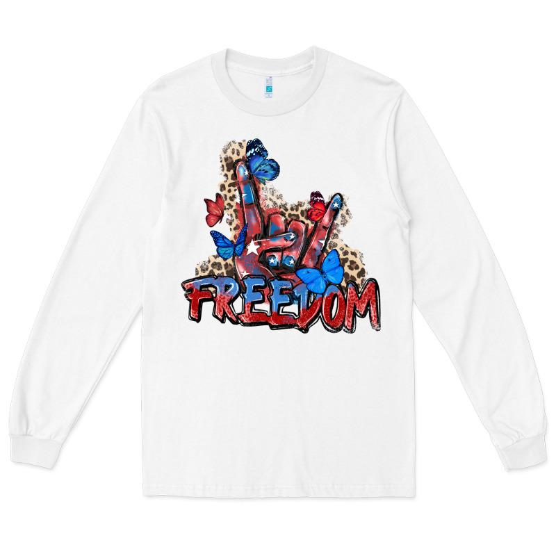 Freedom Rock Hand Long Sleeve Tee by Zillion Design Studio | Teevron