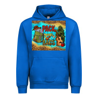 Cobalt pack your bags Urban Hoodie - NancyCooperArtShop