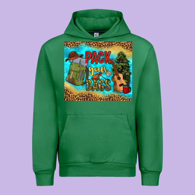 Pack Your Bags Urban Hoodie Designed By Nancycooperartshop