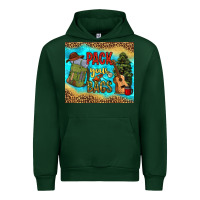 Foreset Green pack your bags Urban Hoodie - NancyCooperArtShop