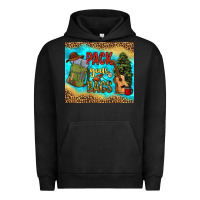 Pigment Black pack your bags Urban Hoodie - NancyCooperArtShop