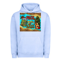 Pigment Grape Ice pack your bags Urban Hoodie - NancyCooperArtShop