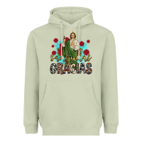 Matcha san judas gracias Heavyweight Hoodie - JahusDesignShop