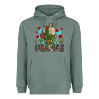 Sage san judas gracias Heavyweight Hoodie - JahusDesignShop