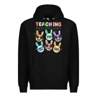 Black teahing my favorite peeps Premium Hoodie - MaliasSmallBusiness
