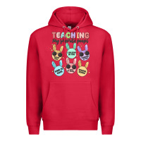 Cardinal teahing my favorite peeps Premium Hoodie - MaliasSmallBusiness