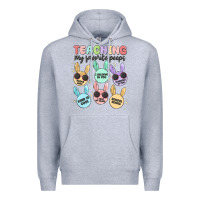Heather Grey teahing my favorite peeps Premium Hoodie - MaliasSmallBusiness