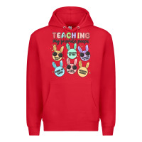 Red teahing my favorite peeps Premium Hoodie - MaliasSmallBusiness