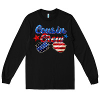 Black cousin crew Long Sleeve Tee - Zillion Design Studio