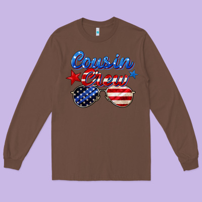 Cousin Crew Long Sleeve Tee Designed By Zillion Design Studio