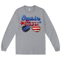 Heather Grey cousin crew Long Sleeve Tee - Zillion Design Studio