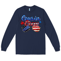 Navy cousin crew Long Sleeve Tee - Zillion Design Studio