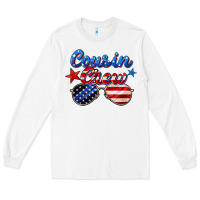 White cousin crew Long Sleeve Tee - Zillion Design Studio