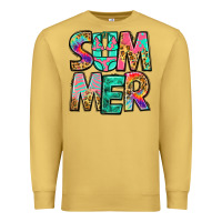 Antique Gold summer leopard tie dye Premium Sweatshirt - Jasminsmagicworld