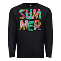 Black summer leopard tie dye Premium Sweatshirt - Jasminsmagicworld