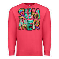 Cardinal summer leopard tie dye Premium Sweatshirt - Jasminsmagicworld