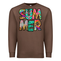 Chestnut summer leopard tie dye Premium Sweatshirt - Jasminsmagicworld
