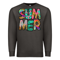 Smoke summer leopard tie dye Premium Sweatshirt - Jasminsmagicworld