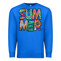 True Royal summer leopard tie dye Premium Sweatshirt - Jasminsmagicworld