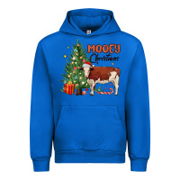 Cobalt mooey christmas Urban Hoodie - MaliasSmallBusiness