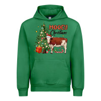 Emerald mooey christmas Urban Hoodie - MaliasSmallBusiness