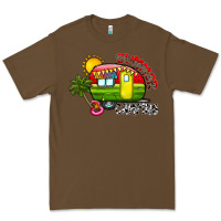 Cacao summer camping Premium Tee - CowhideDigitalArt
