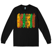 Black black history brushstroke Long Sleeve Tee - texasbilliewilder