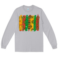 Moon Dust black history brushstroke Long Sleeve Tee - texasbilliewilder