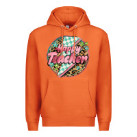 Carrot happy teacher lighting bolt Premium Hoodie - MaliasSmallBusiness