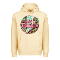 Pina Colada happy teacher lighting bolt Premium Hoodie - MaliasSmallBusiness